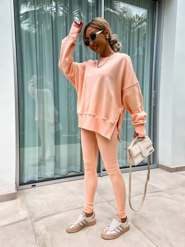 Ensemble Sweat Legging Femme - Confortable Tendance Décontracté Chic