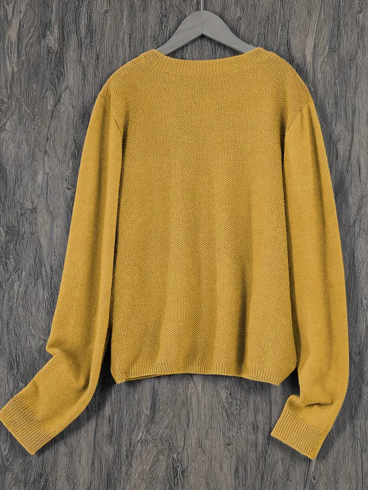 Cardigan Oversize Laine Mélangée | Doux & Tendance Automne