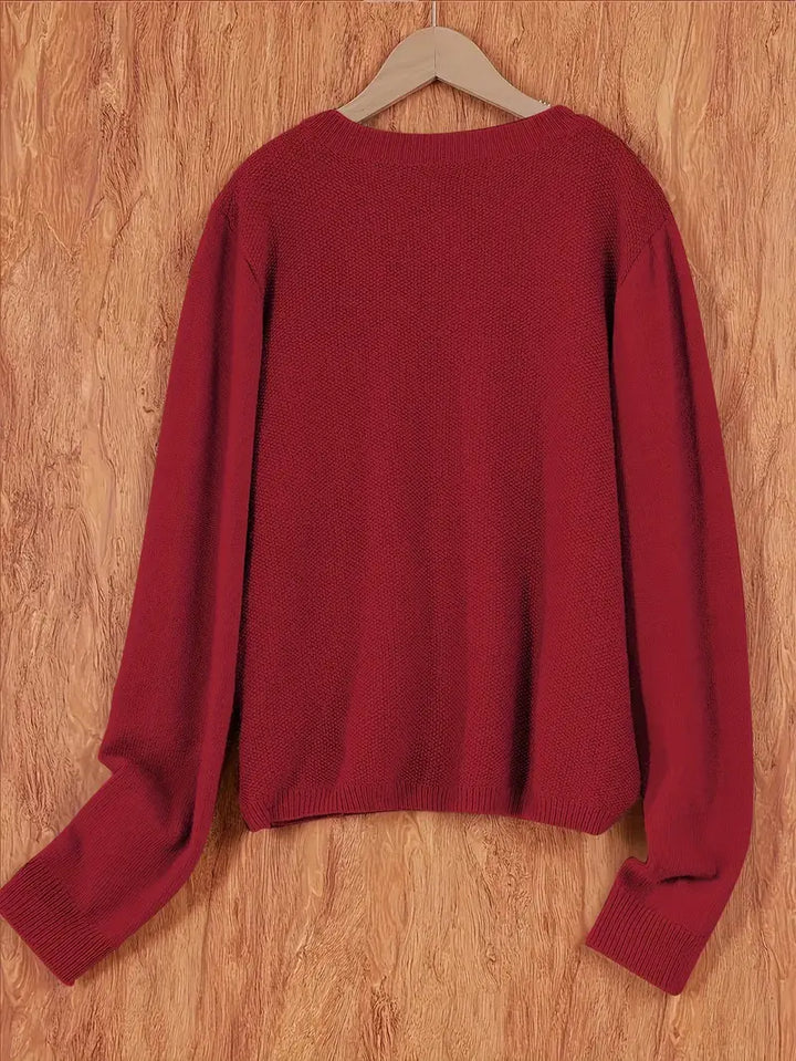 Cardigan Oversize Laine Mélangée | Doux & Tendance Automne