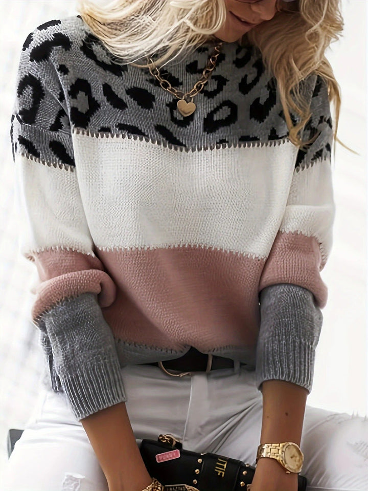 Pull Hiver Léopard Femme : Maille Douce, Tendance & Chaleureux