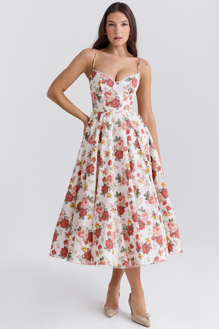 Robe Satinée Évasée | Glamour & Raffinement pour Briller en Soirée