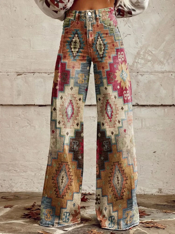 Pantalon Palazzo Bohème – Confort et Élégance Fluide