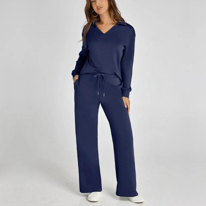 Ensemble Pull & Pantalon Large : Confort Élégant Décontracté
