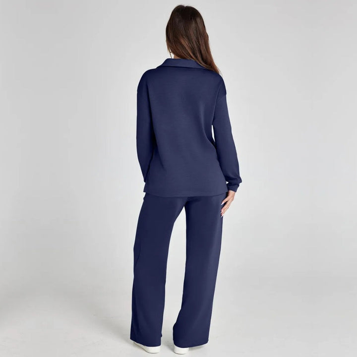 Ensemble Pull & Pantalon Large : Confort Élégant Décontracté