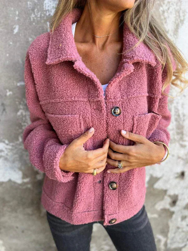 Veste Mouton Oversize Douce | Chaleur Confort & Style Casual