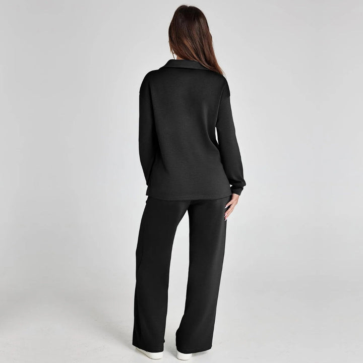 Ensemble Pull & Pantalon Large : Confort Élégant Décontracté