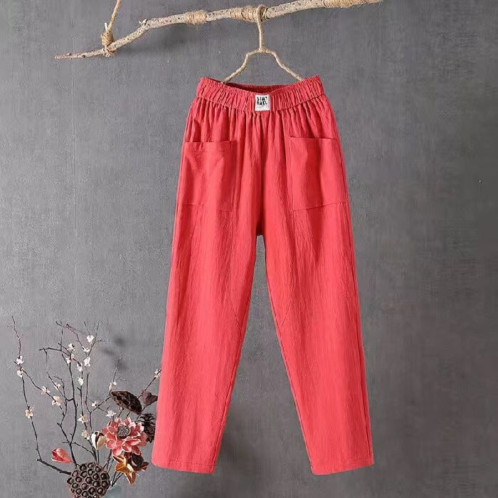 Pantalon de Jogging Rose Pâle - Confort & Style Décontracté