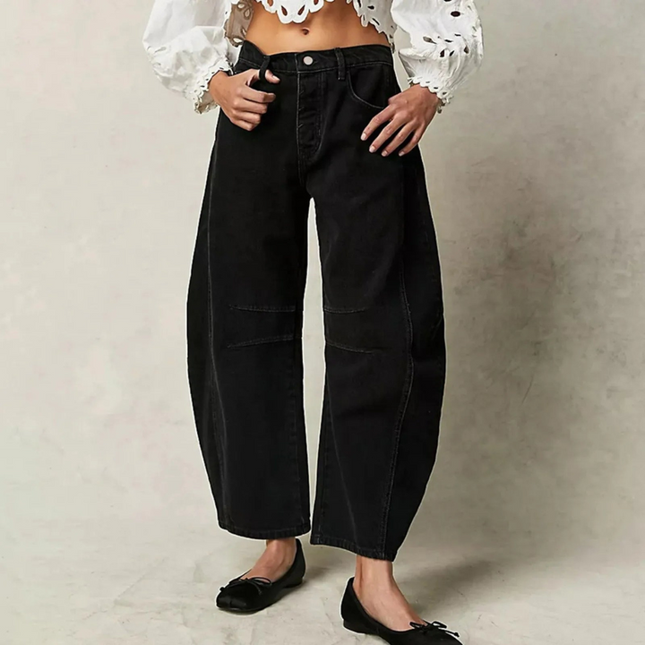 Jean Large Découpé Avant-Garde | Style Distinctif et Tendance