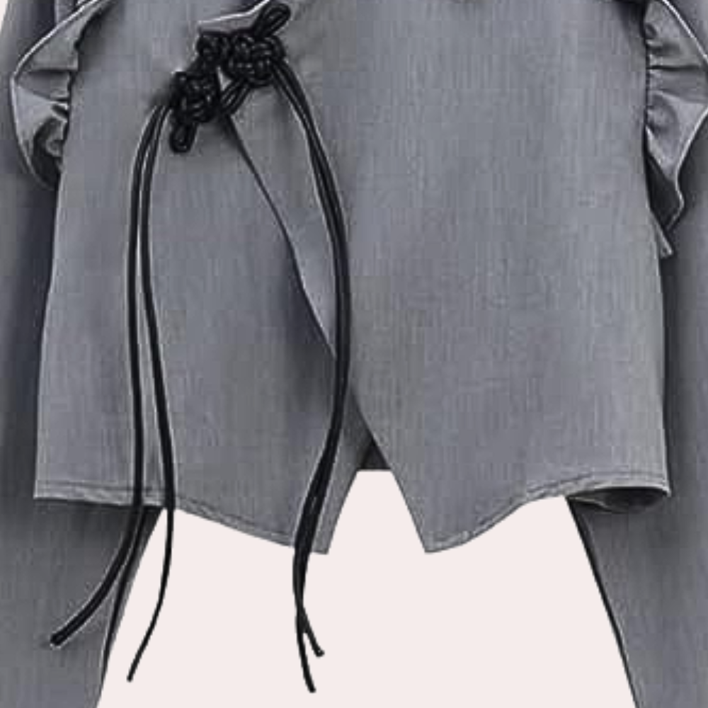 Blouse JONETTE à Volants – Élégance dynamique pour femmes