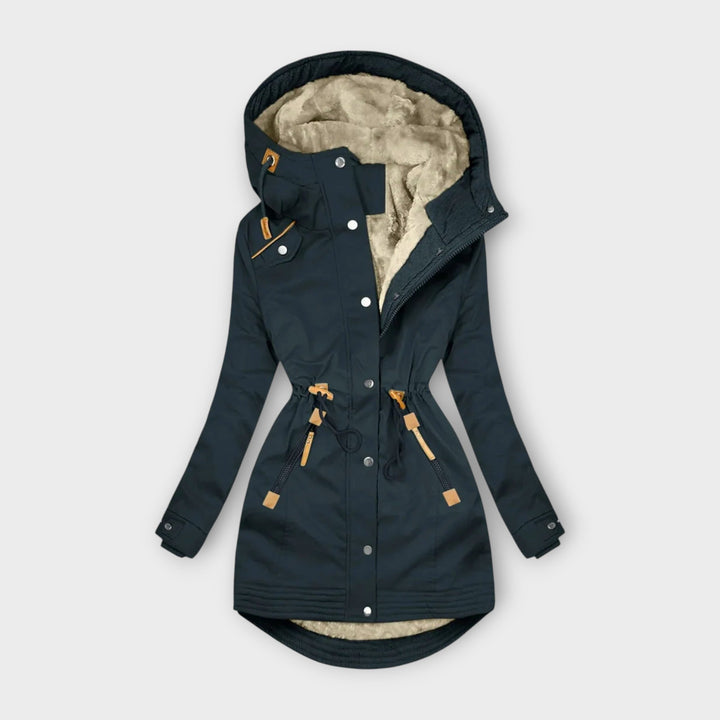 Parka Hiver Fourrure Chaude Capuche Tendance