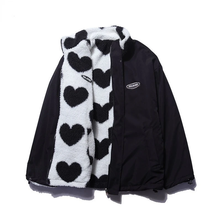 Veste Réversible Douce & Chaleureuse : 2 Styles en 1