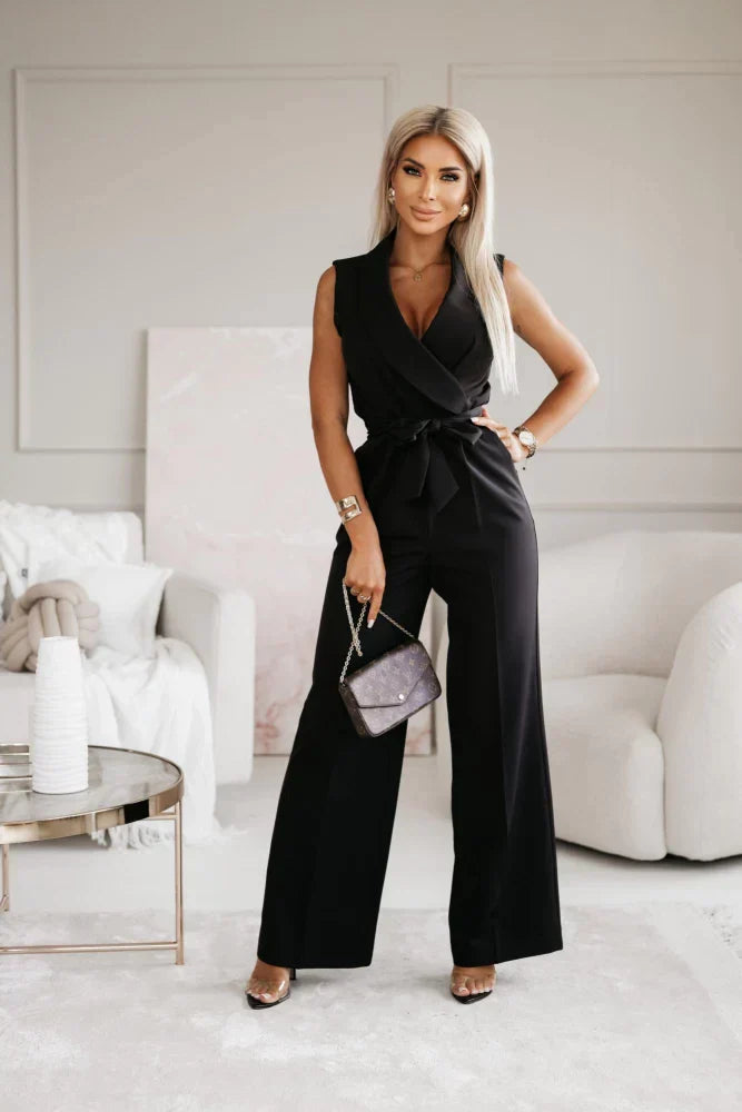 Combinaison Blanche Chic Femme - Élégance Sophistiquée