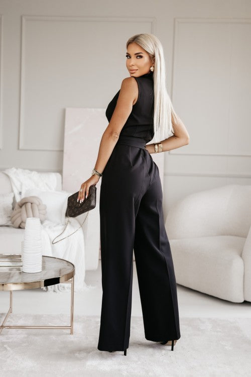 Combinaison Blanche Chic Femme - Élégance Sophistiquée