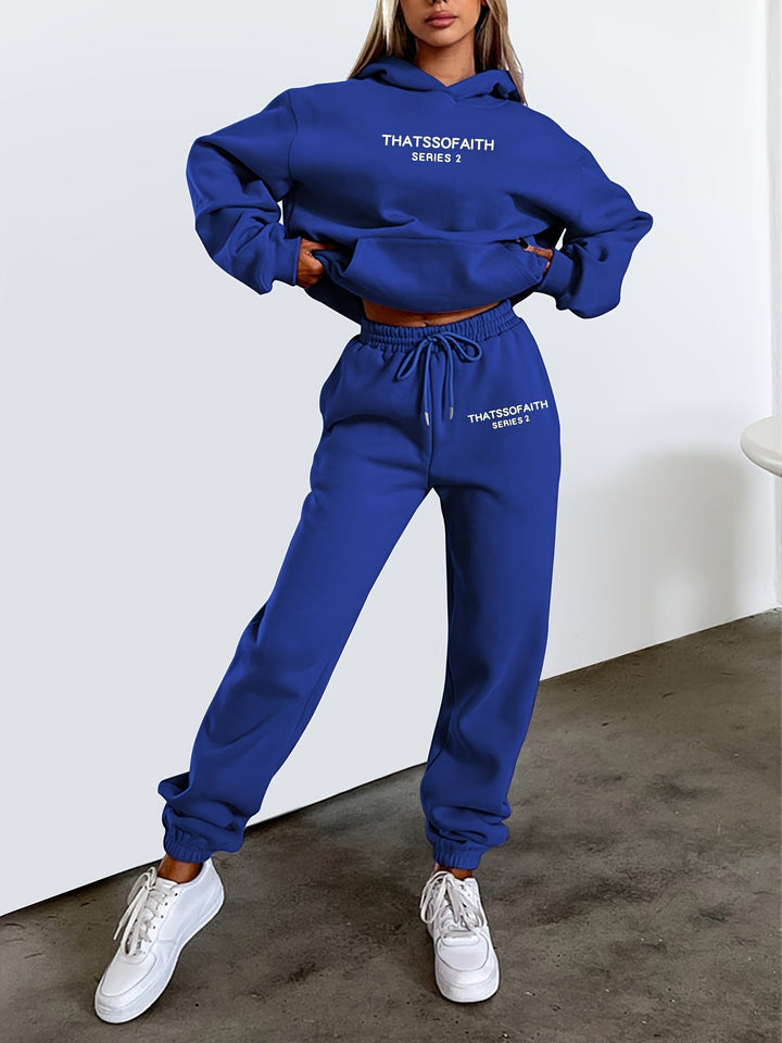 Ensemble Survêtement Confort Style Casual Tendance 2 Pièces