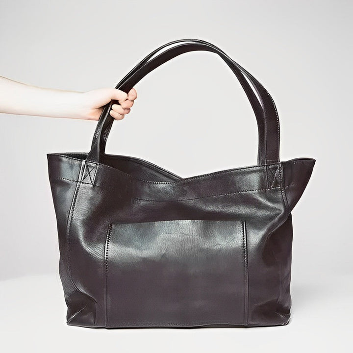 Sac Cabas Cuir Élégant & Pratique - Grand Format