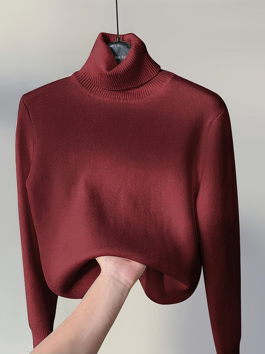 Pull Col Roulé Doublé Blanc : Chaleur Douce et Élégance Hiver