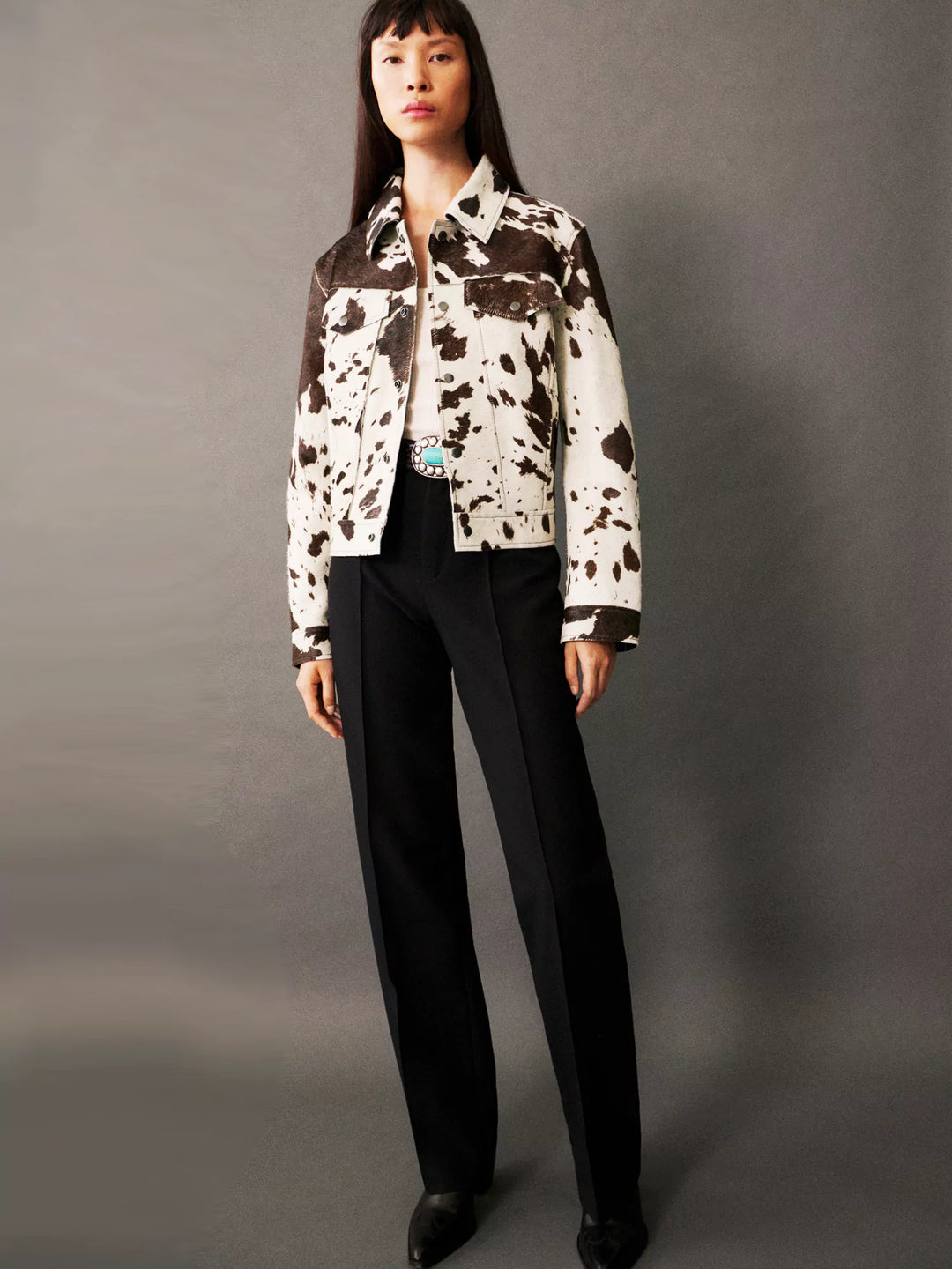 Veste Vache Audacieuse : Style Unique & Tendance Forte