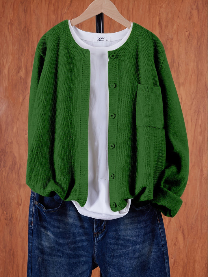 Cardigan Oversize Laine Mélangée | Doux & Tendance Automne