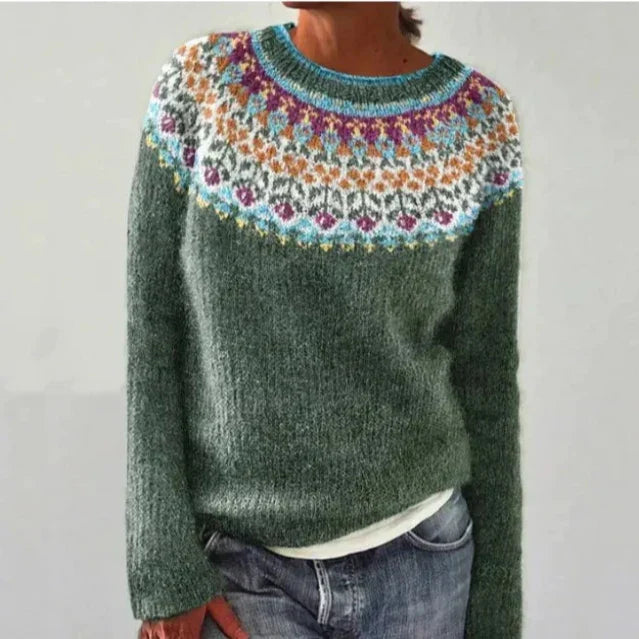 Pull Rayé en Maille – La Touche de Couleur Qui Illumine Votre Hiver