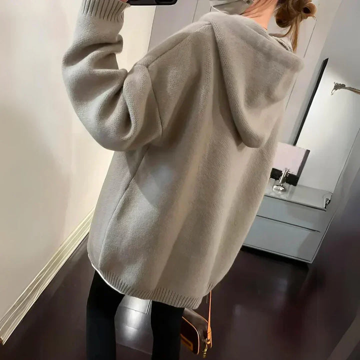Pull Oversize Capuche Smiley : Confort Streetwear Tendance