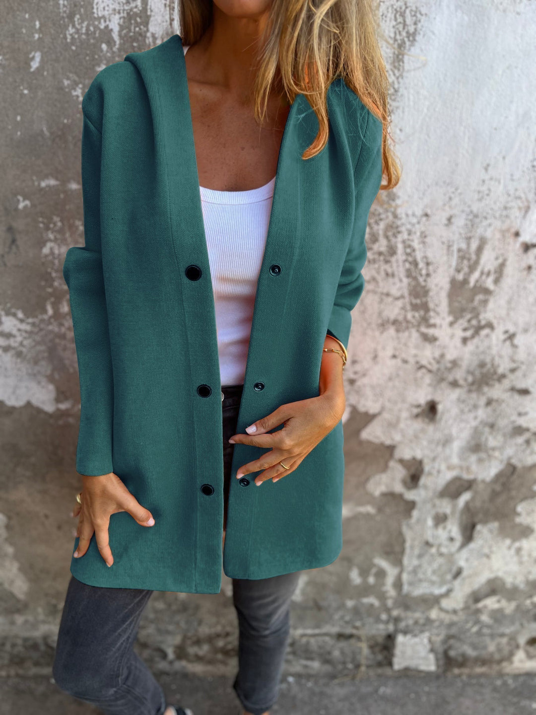 Manteau Long Capuche : Chaleur Douce & Style Élégant