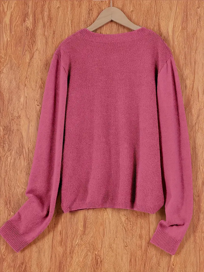 Cardigan Oversize Laine Mélangée | Doux & Tendance Automne
