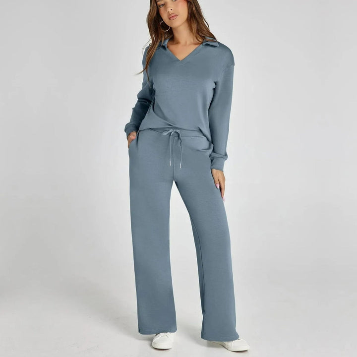 Ensemble Pull & Pantalon Large : Confort Élégant Décontracté