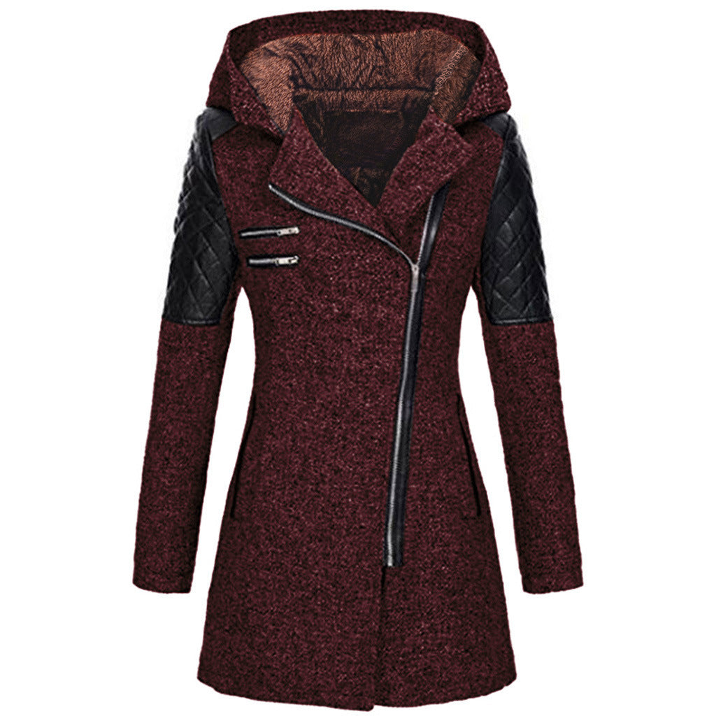 Manteau Asymétrique Chic : Style Moderne, Chaleur & Allure Unique