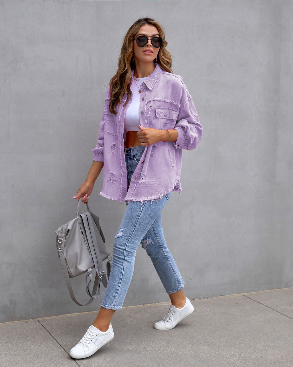 Surchemise Oversize Velours Femme - Confort Tendance & Décontractée