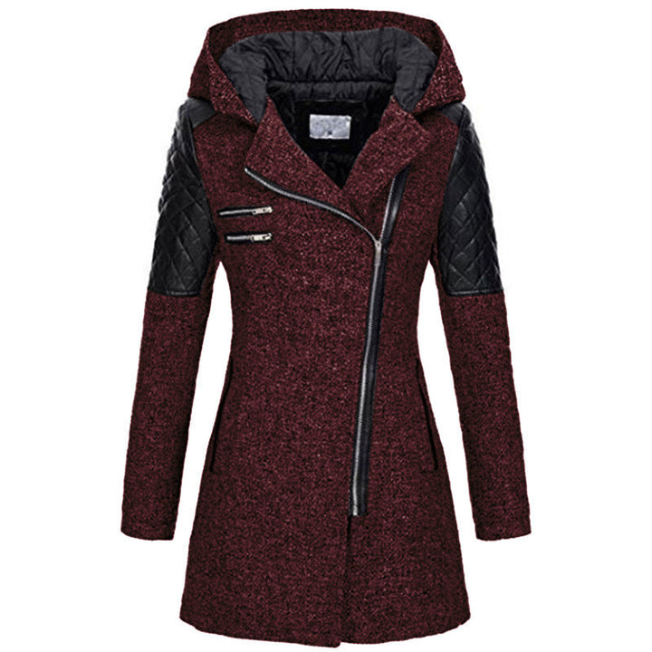 Manteau Asymétrique Chic : Style Moderne, Chaleur & Allure Unique