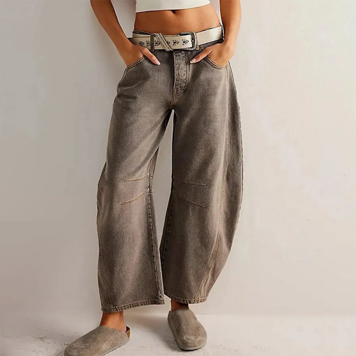 Jean Large Découpé Avant-Garde | Style Distinctif et Tendance