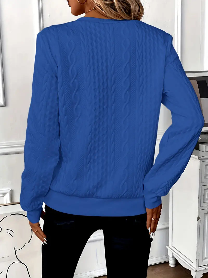 Pull Zippé Torsadé Jaune Femme - Chaleur Tendance Hiver