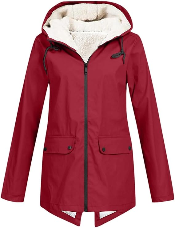 Parka Hiver Capuche Fourrure - Chaude Imperméable Style Fonctionnel