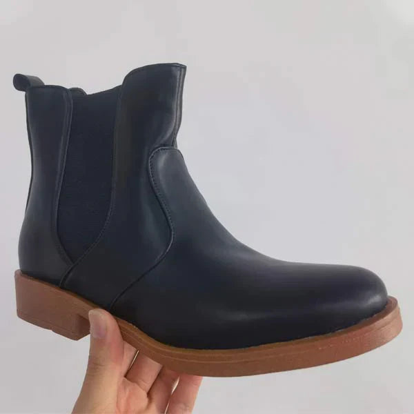Bottes Chelsea Homme Cuir Véritable - Élégantes & Confortables