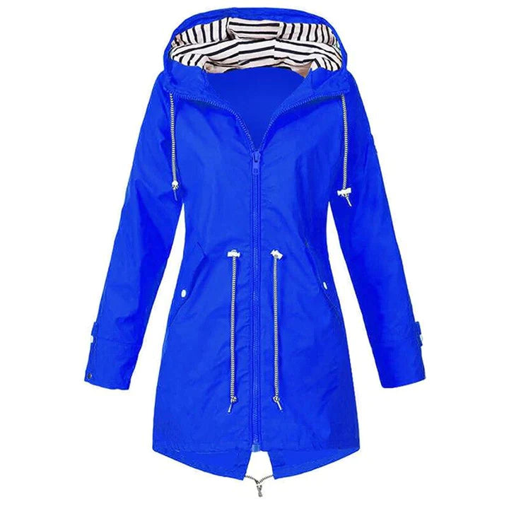 Lilaan manteau de pluie femme long – déperlant et élégant