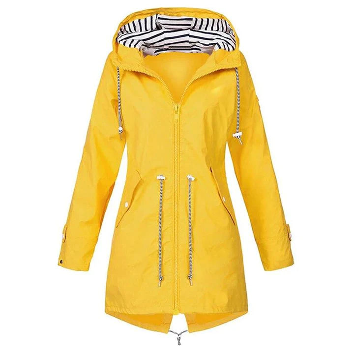 Lilaan manteau de pluie femme long – déperlant et élégant