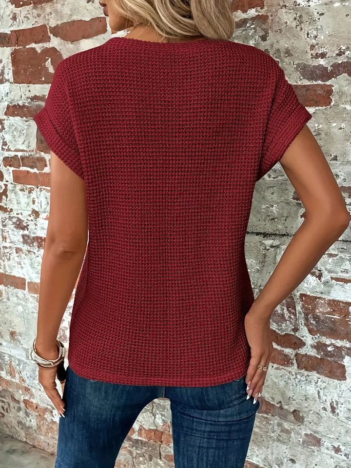 T-shirt Juliette Femme à Manches Courtes – Confort et Style