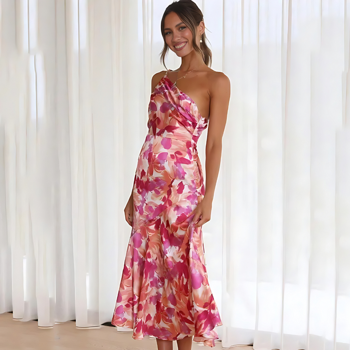 Robe Giselle – Robe longue élégante coupe classique intemporelle