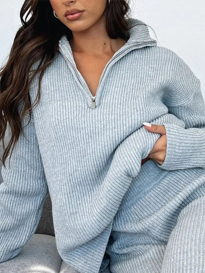 Ensemble Pull & Pantalon : Confort Absolu, Détente Chic