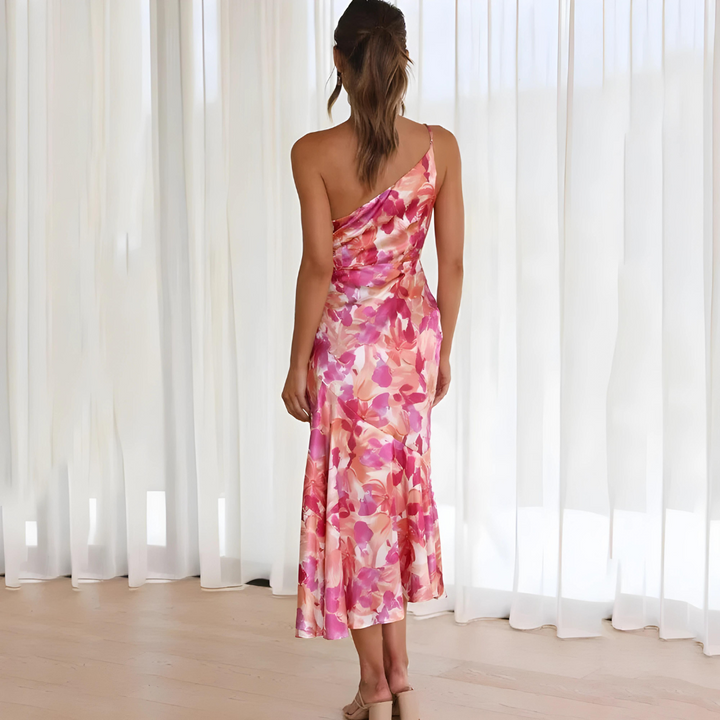 Robe Giselle – Robe longue élégante coupe classique intemporelle