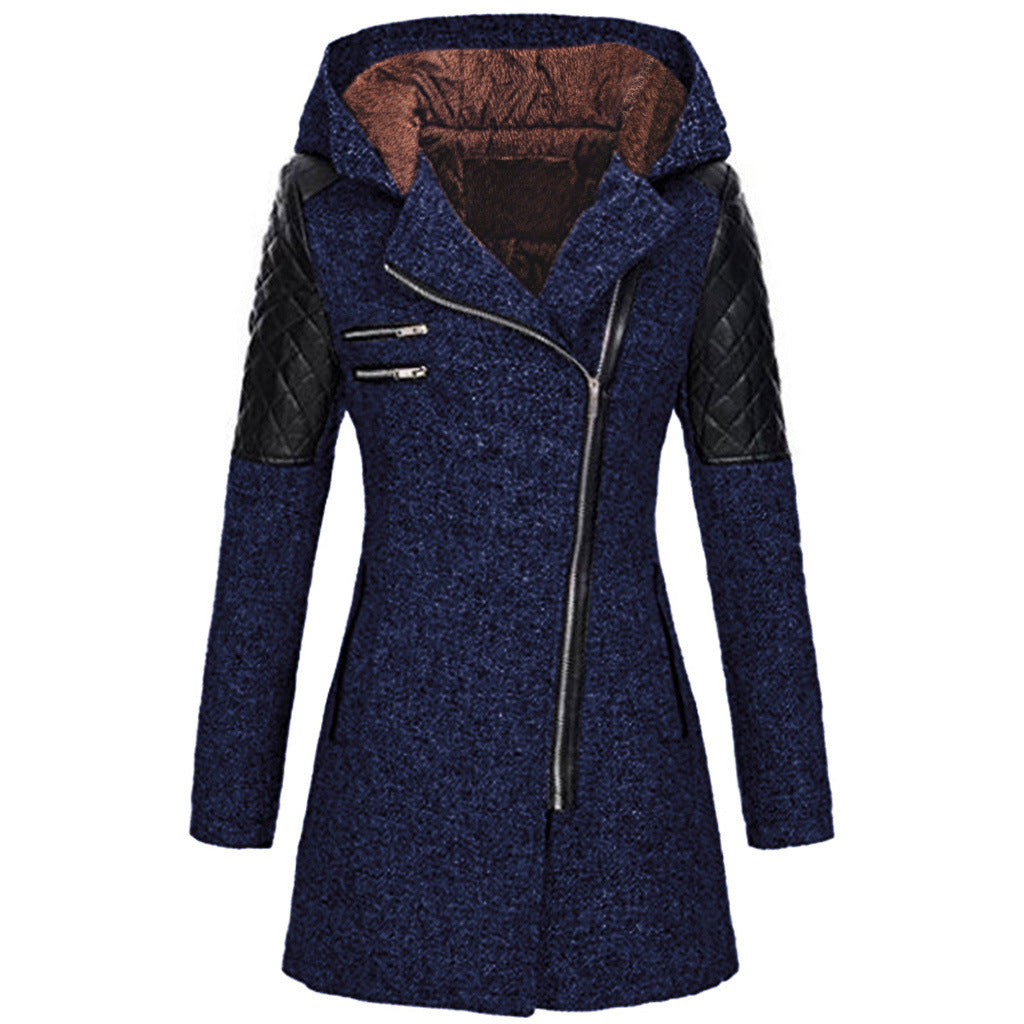 Manteau Asymétrique Chic : Style Moderne, Chaleur & Allure Unique