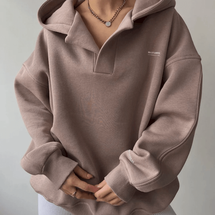 Agnella | Sweat Oversize Femme | À Capuche - Looksy