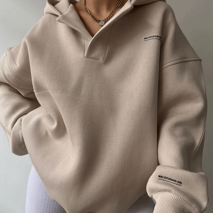 Agnella | Sweat Oversize Femme | À Capuche - Looksy