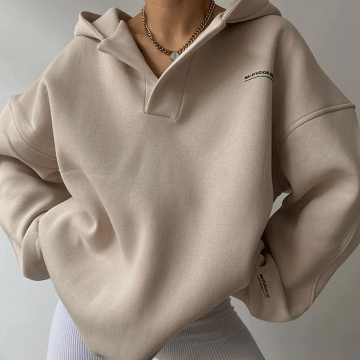 Agnella | Sweat Oversize Femme | À Capuche - Looksy