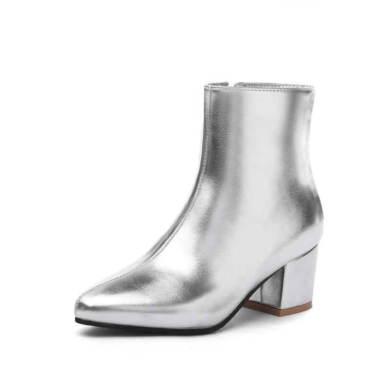 Alizée | Bottines Tendance & Chic Femme | Talon Bloc - Looksy