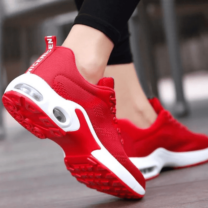 Aveline | Baskets de Running Orthopédiques Femme | À Lacets - Looksy