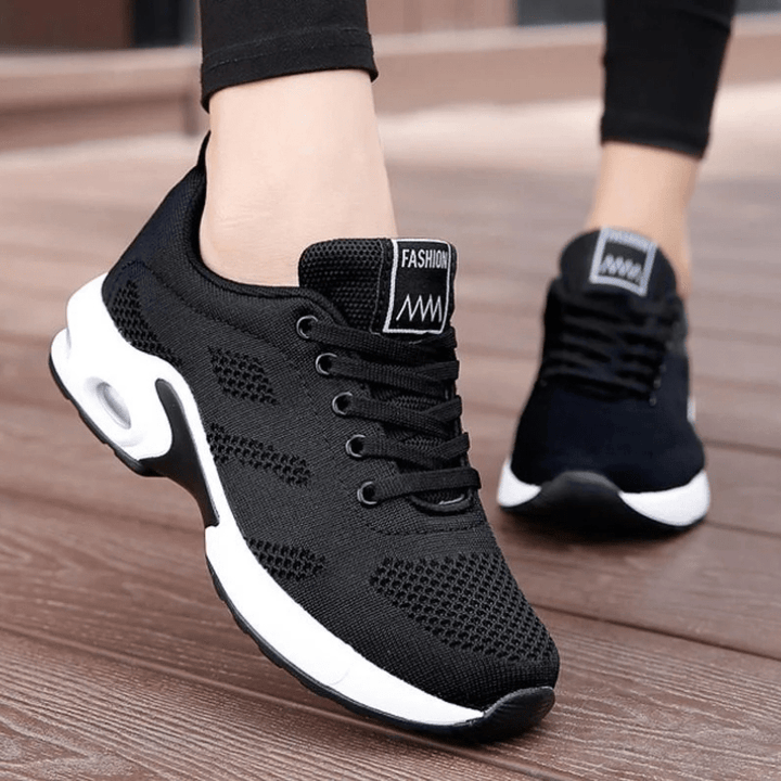 Aveline | Baskets de Running Orthopédiques Femme | À Lacets - Looksy