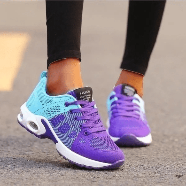 Aveline | Baskets de Running Orthopédiques Femme | À Lacets - Looksy