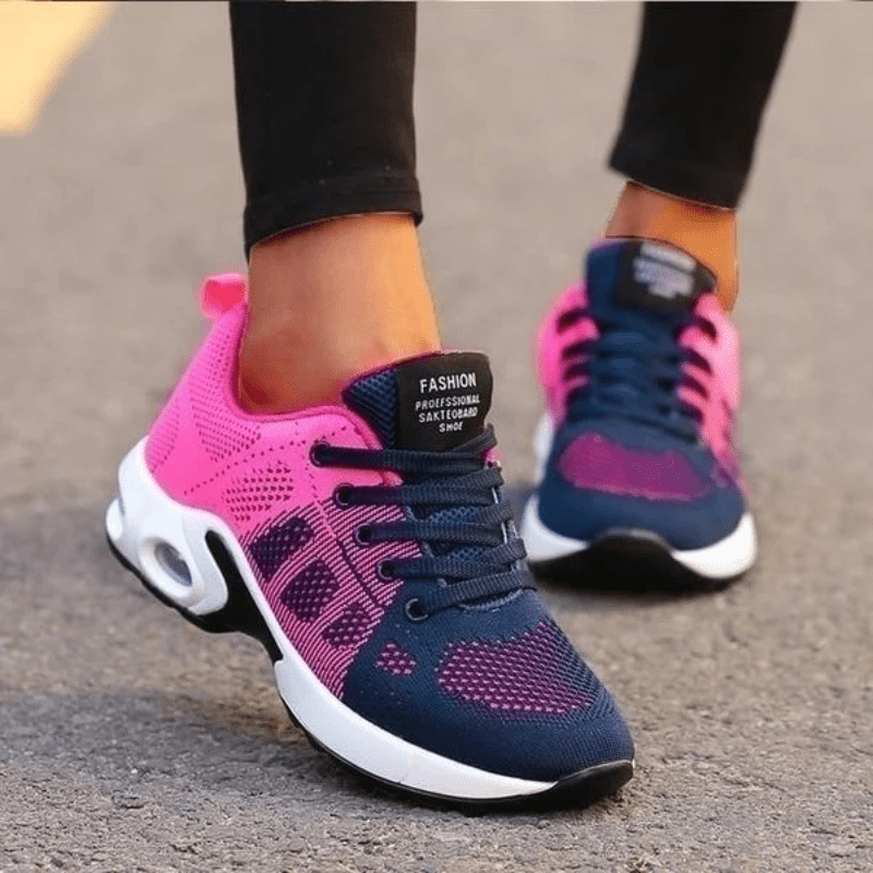 Aveline | Baskets de Running Orthopédiques Femme | À Lacets - Looksy