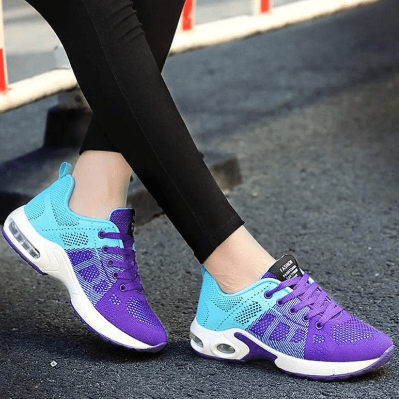 Aveline | Baskets de Running Orthopédiques Femme | À Lacets - Looksy